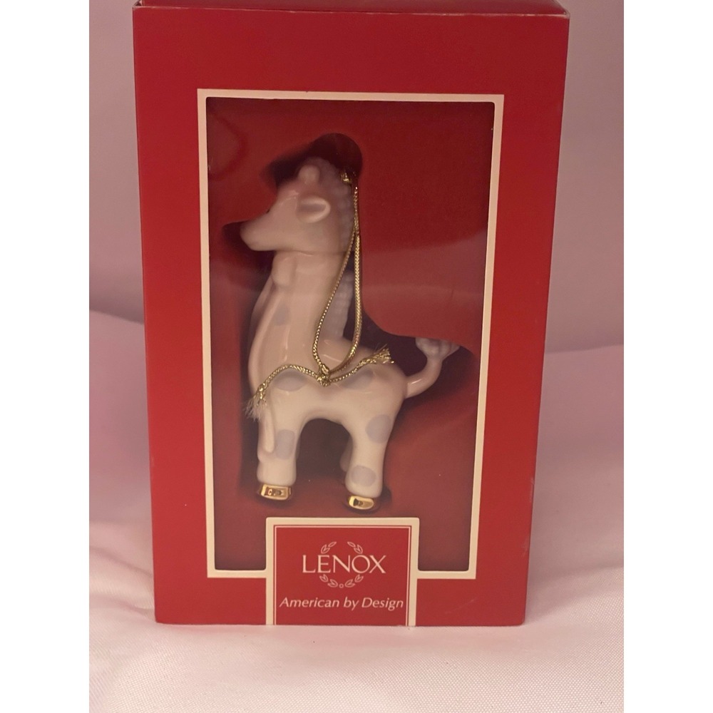 Lenox Giraffe Boy Baby's First Christmas 2012 Ornament